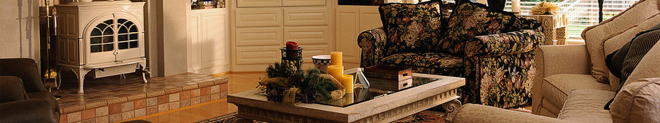 Clean Home with Rug and Lounges